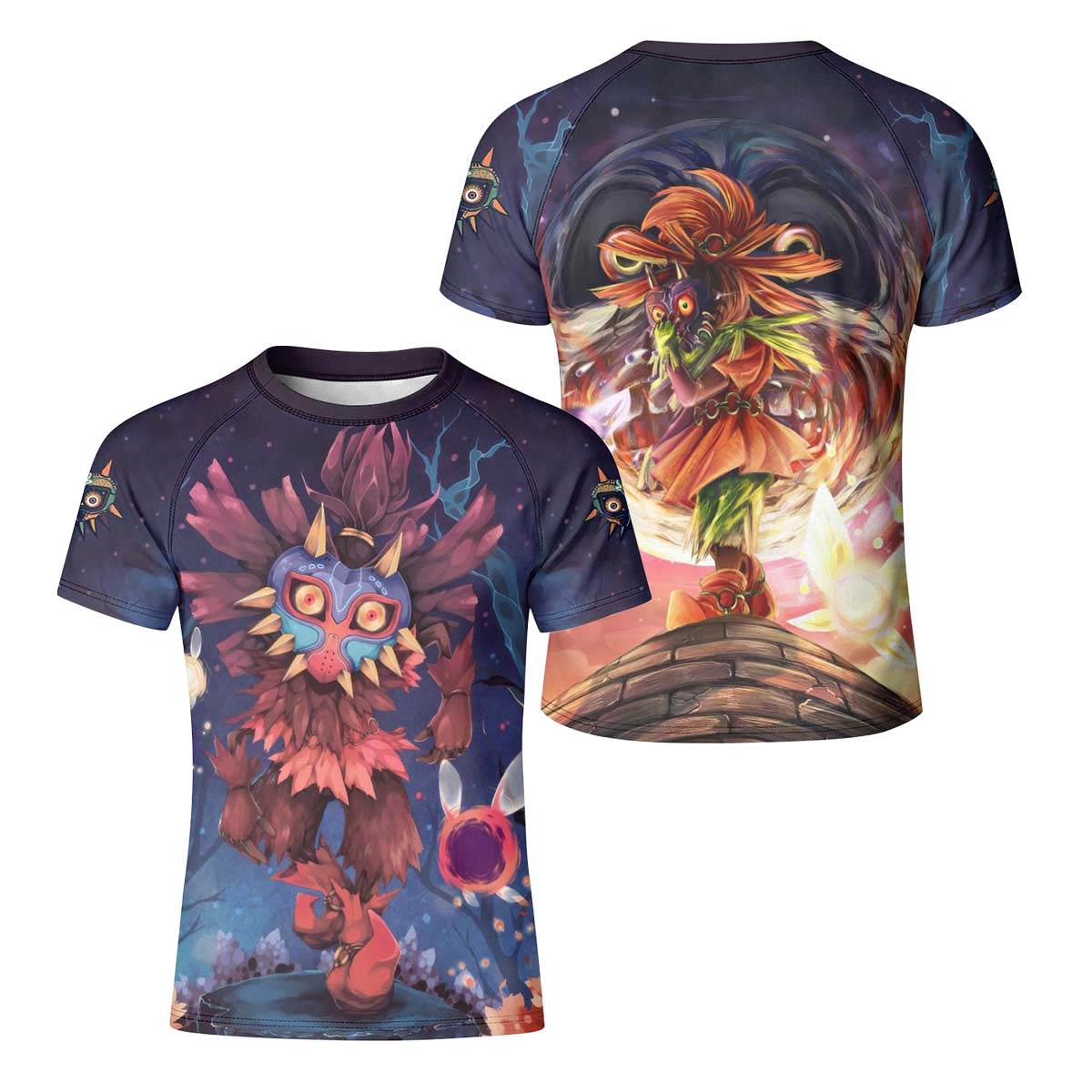  Skull Kid Majora's Mask Kid Rash Guard