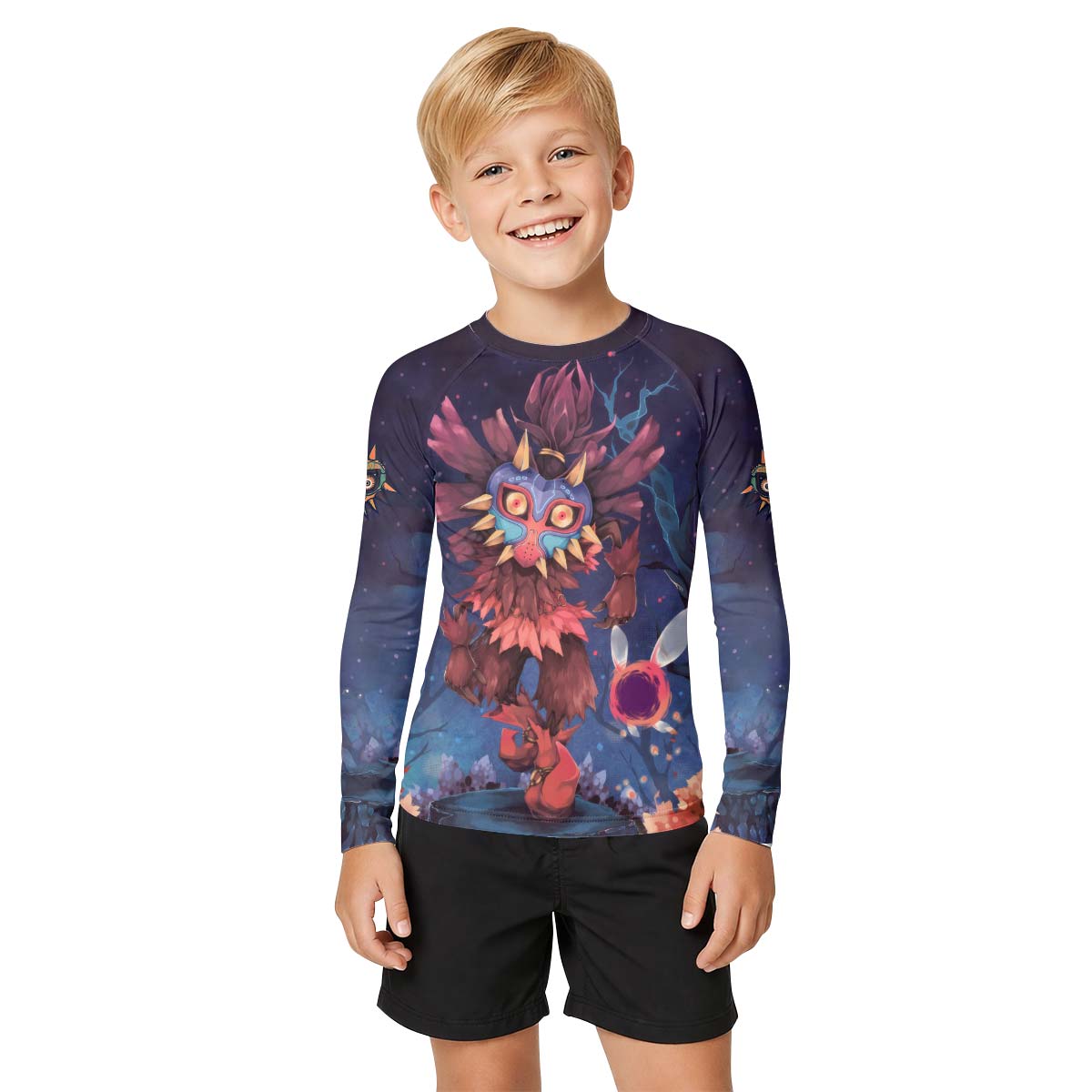Skull Kid Majora's Mask Kid Rash Guard