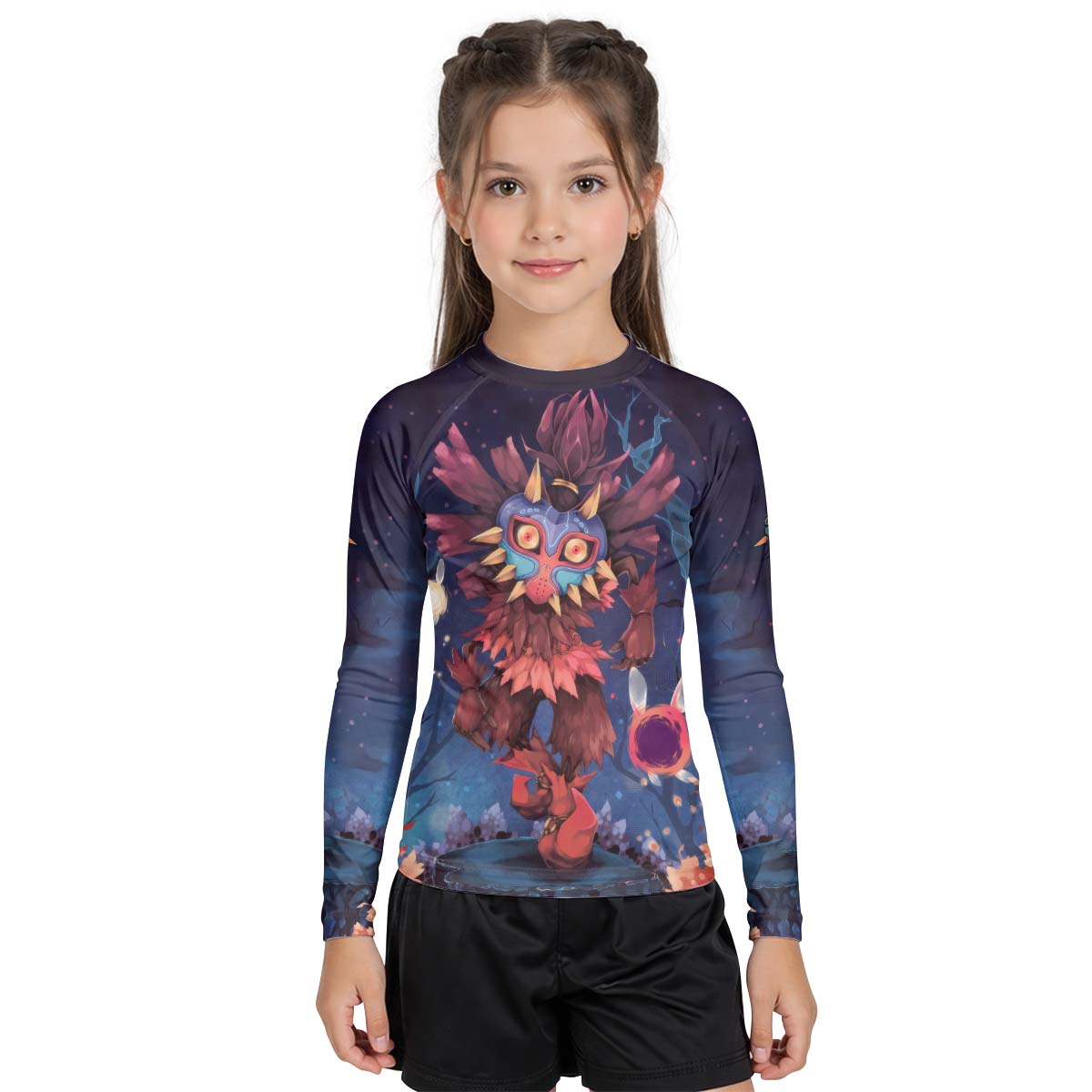 Skull Kid Majora's Mask Kid Rash Guard