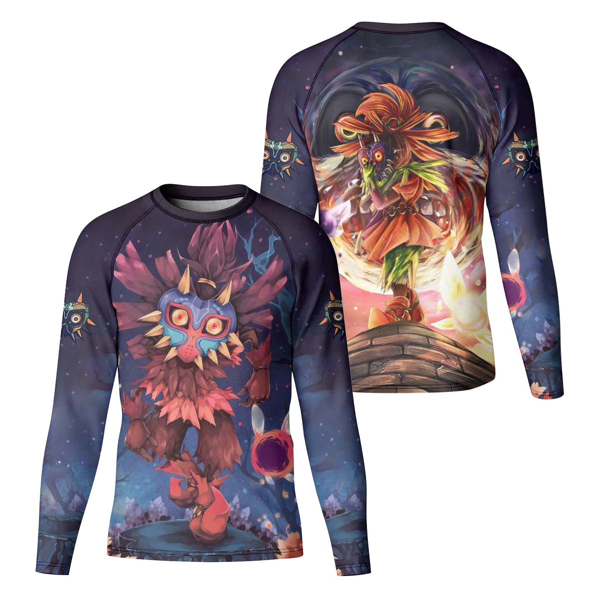 Skull Kid Majora's Mask Kid Rash Guard