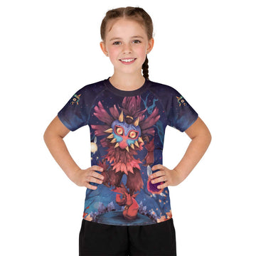  Skull Kid Majora's Mask Kid Rash Guard