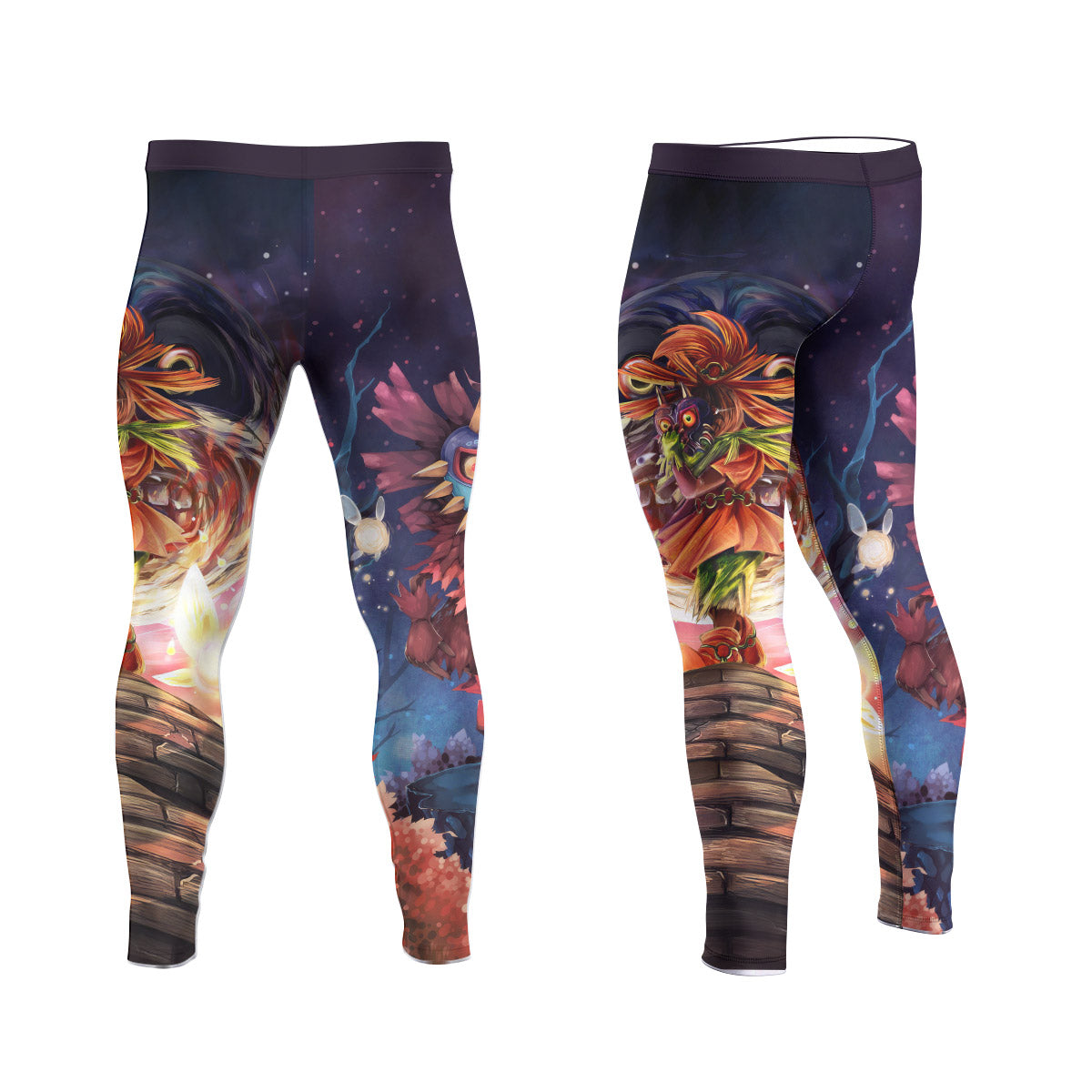  Skull Kid Majora's Mask Men's Compression Leggings