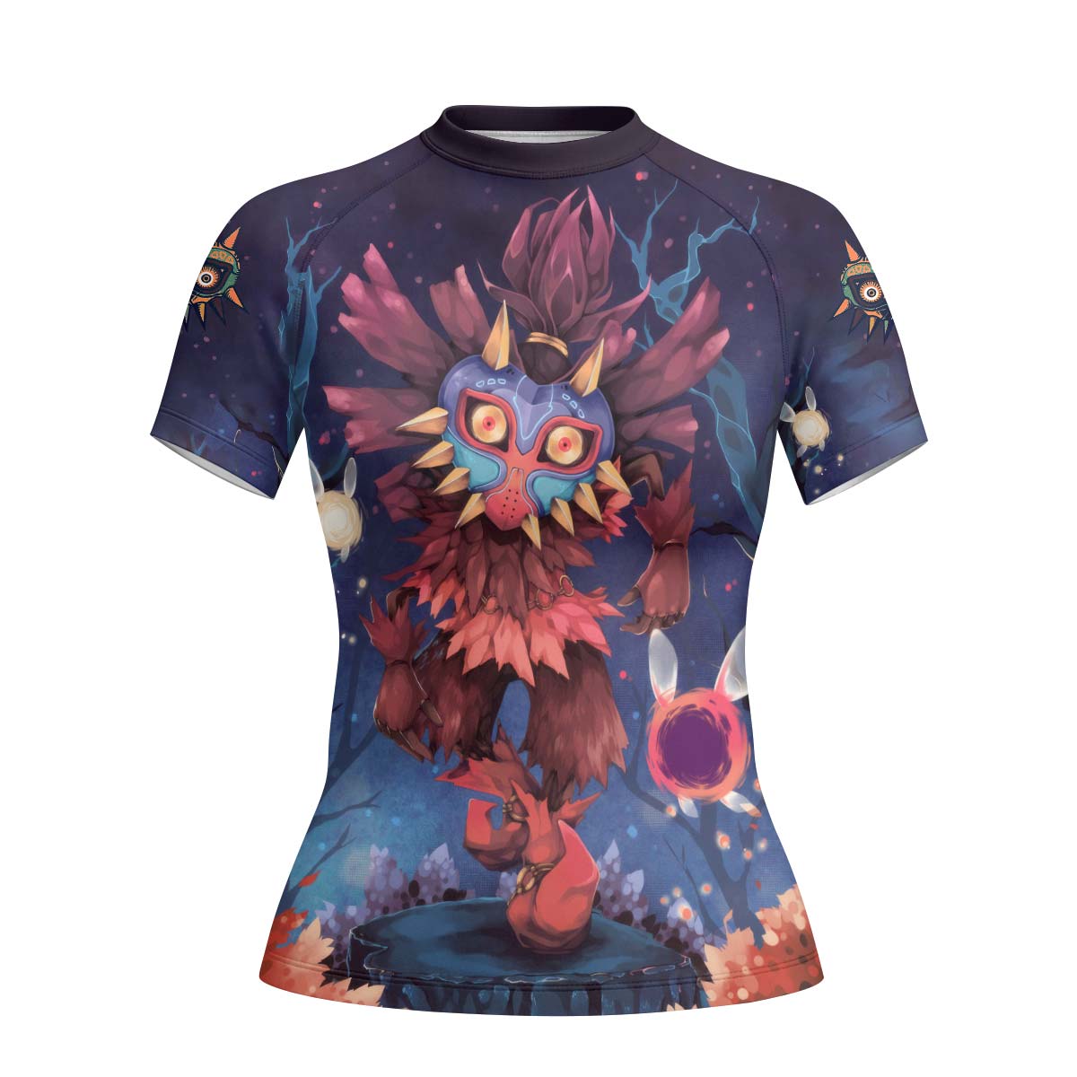  Skull Kid Majora's Mask Rash Guard