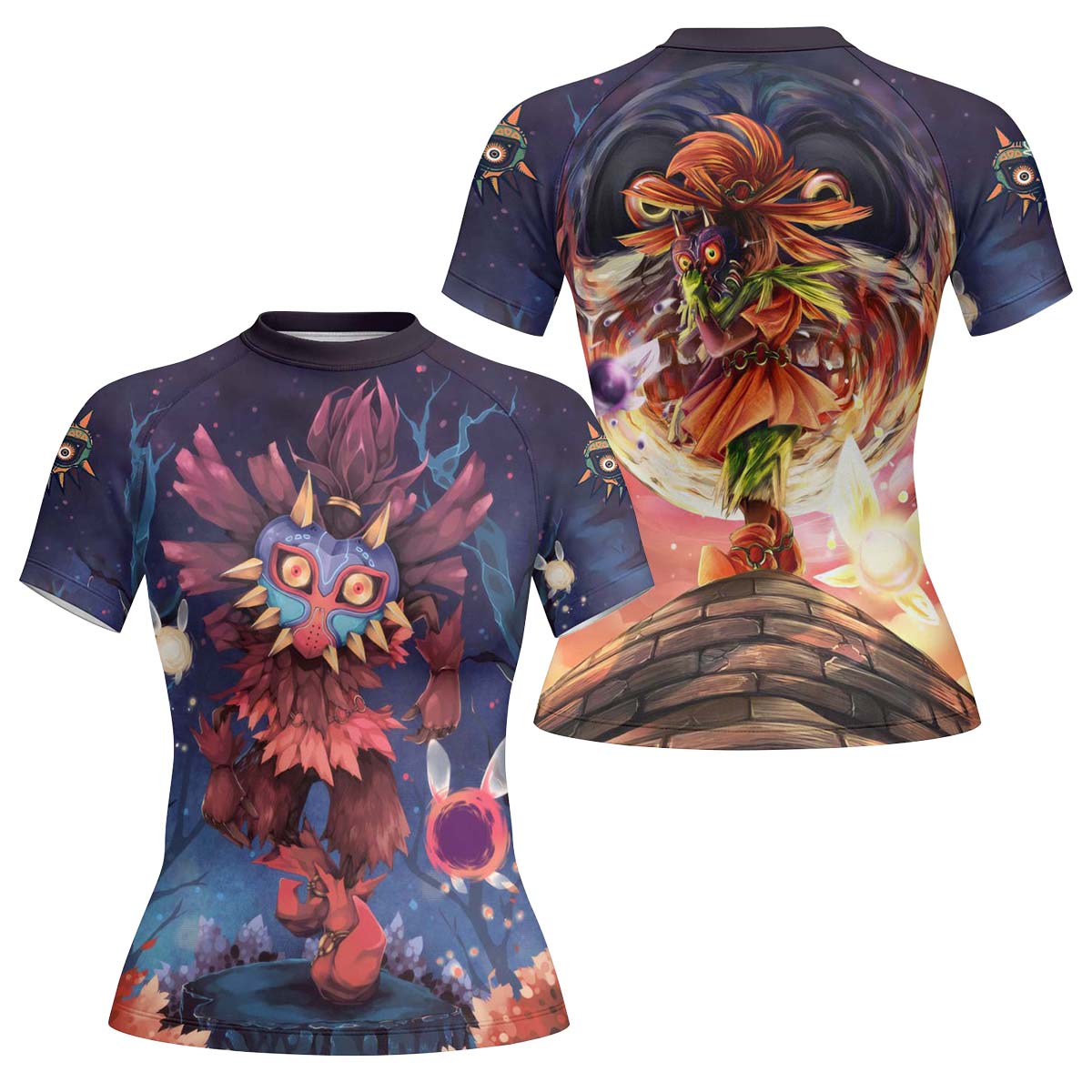  Skull Kid Majora's Mask Rash Guard
