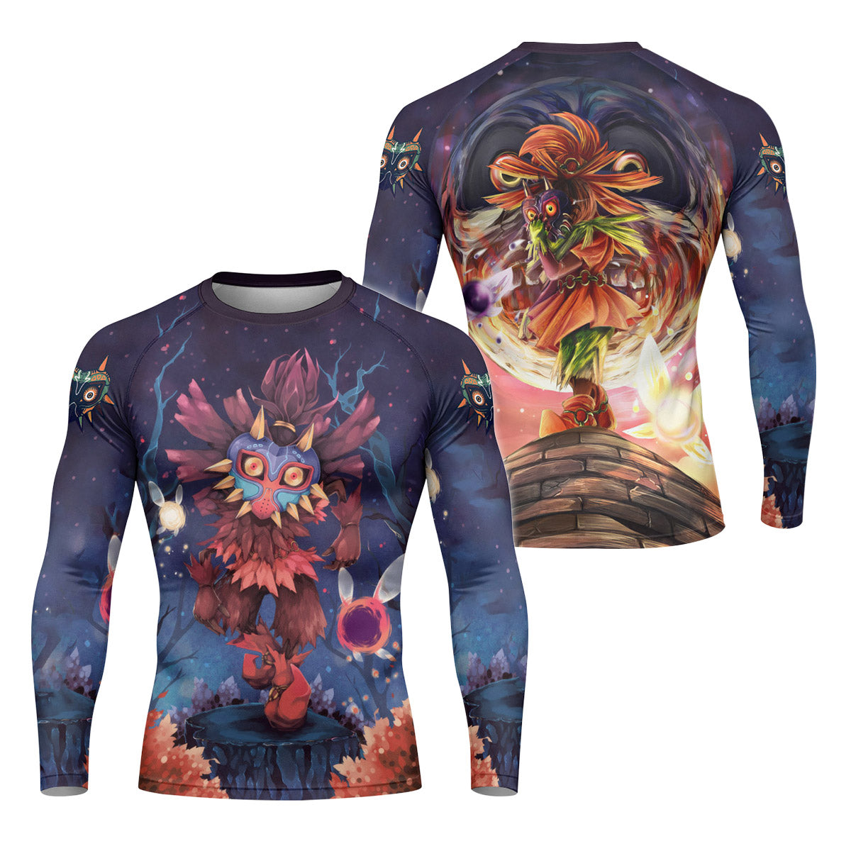  Skull Kid Majora's Mask Rash Guard