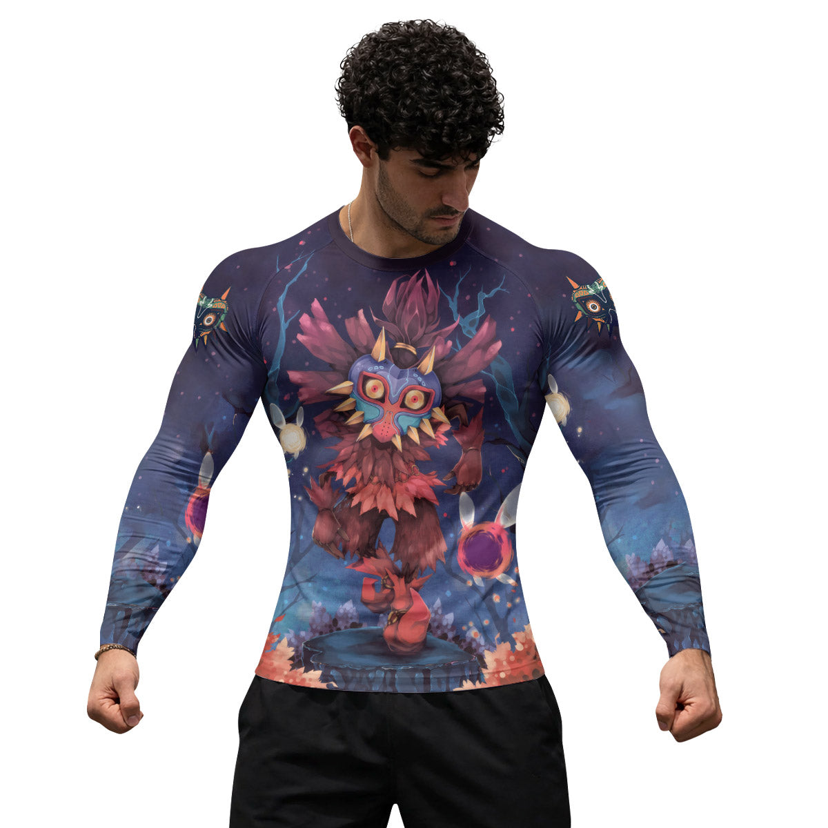  Skull Kid Majora's Mask Rash Guard