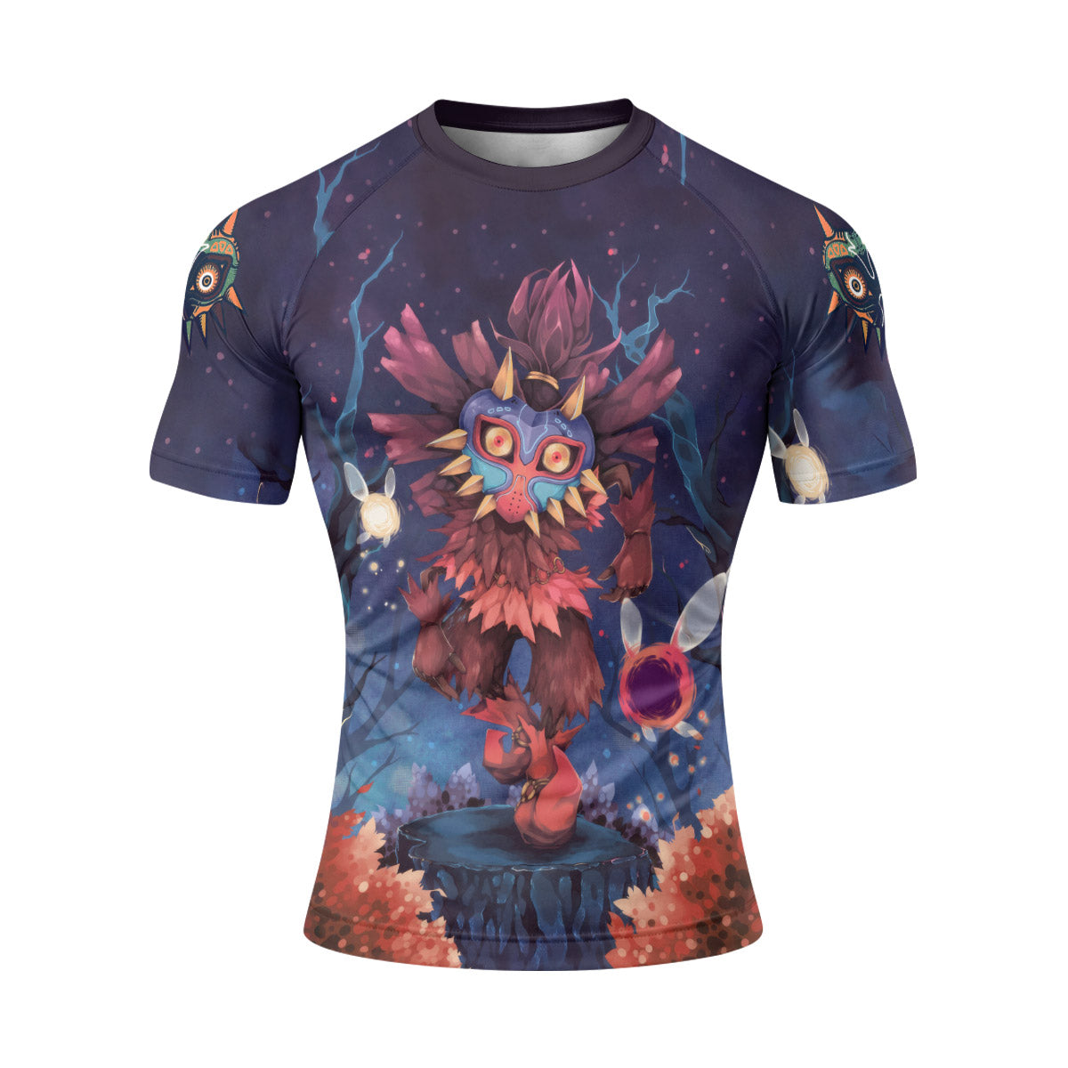  Skull Kid Majora's Mask Rash Guard