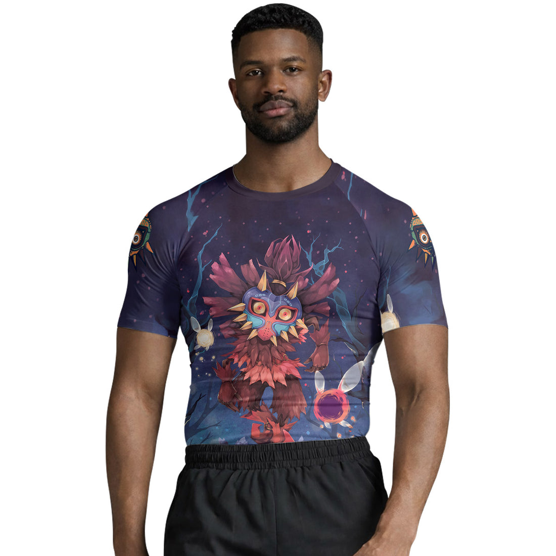  Skull Kid Majora's Mask Rash Guard