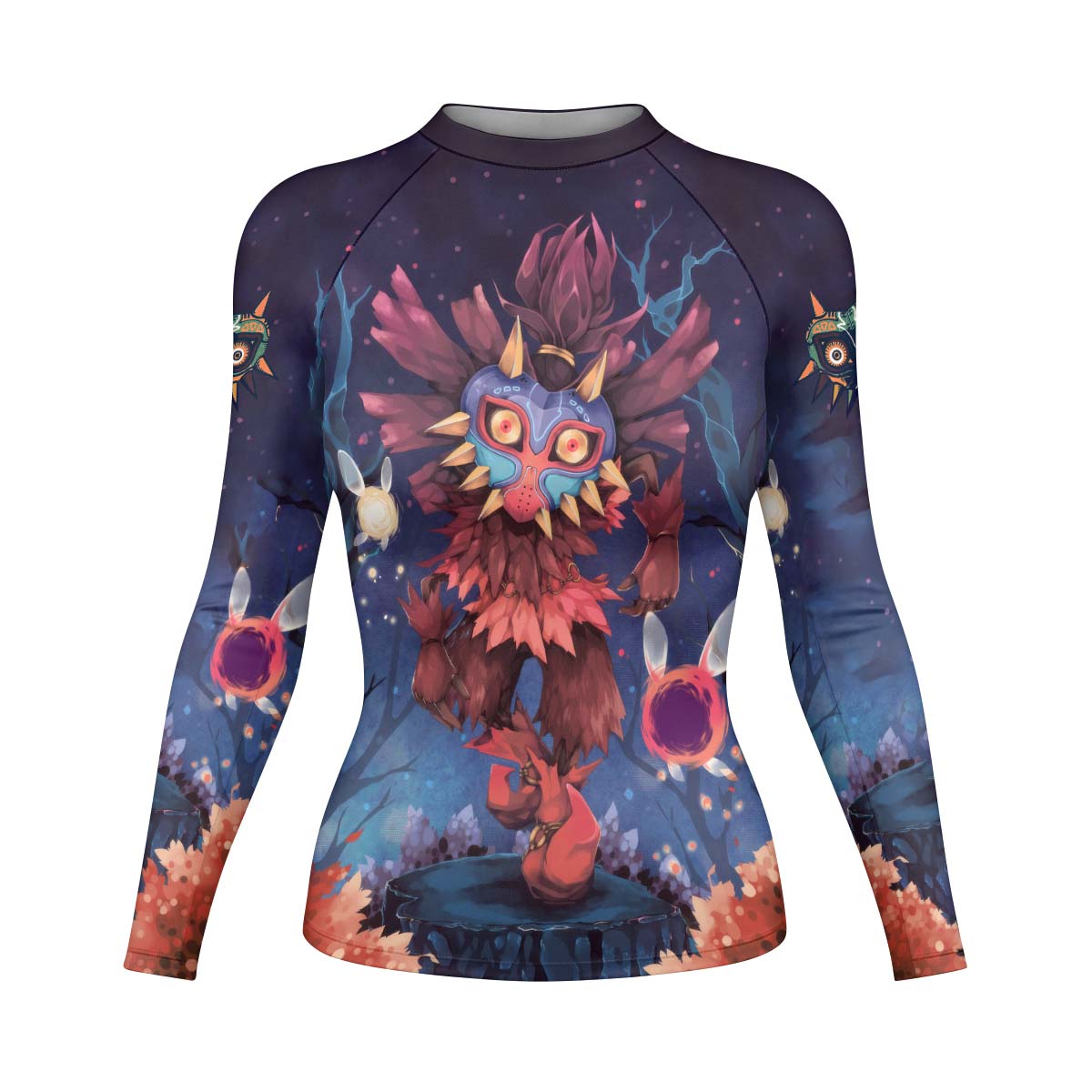  Skull Kid Majora's Mask Rash Guard