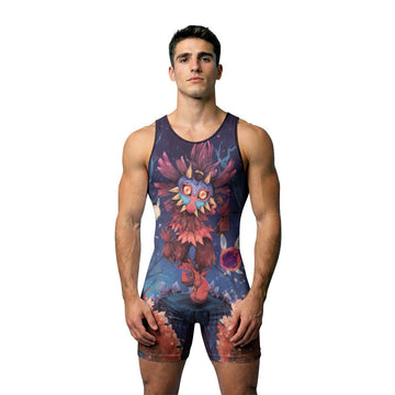  Skull Kid Majora's Mask Wrestling Singlet