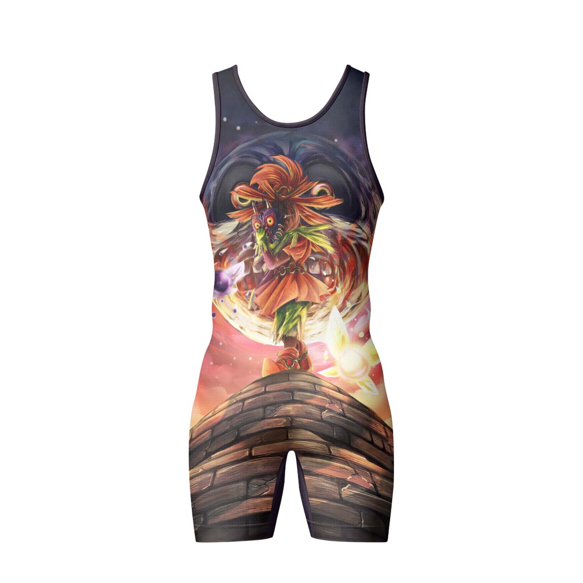  Skull Kid Majora's Mask Wrestling Singlet