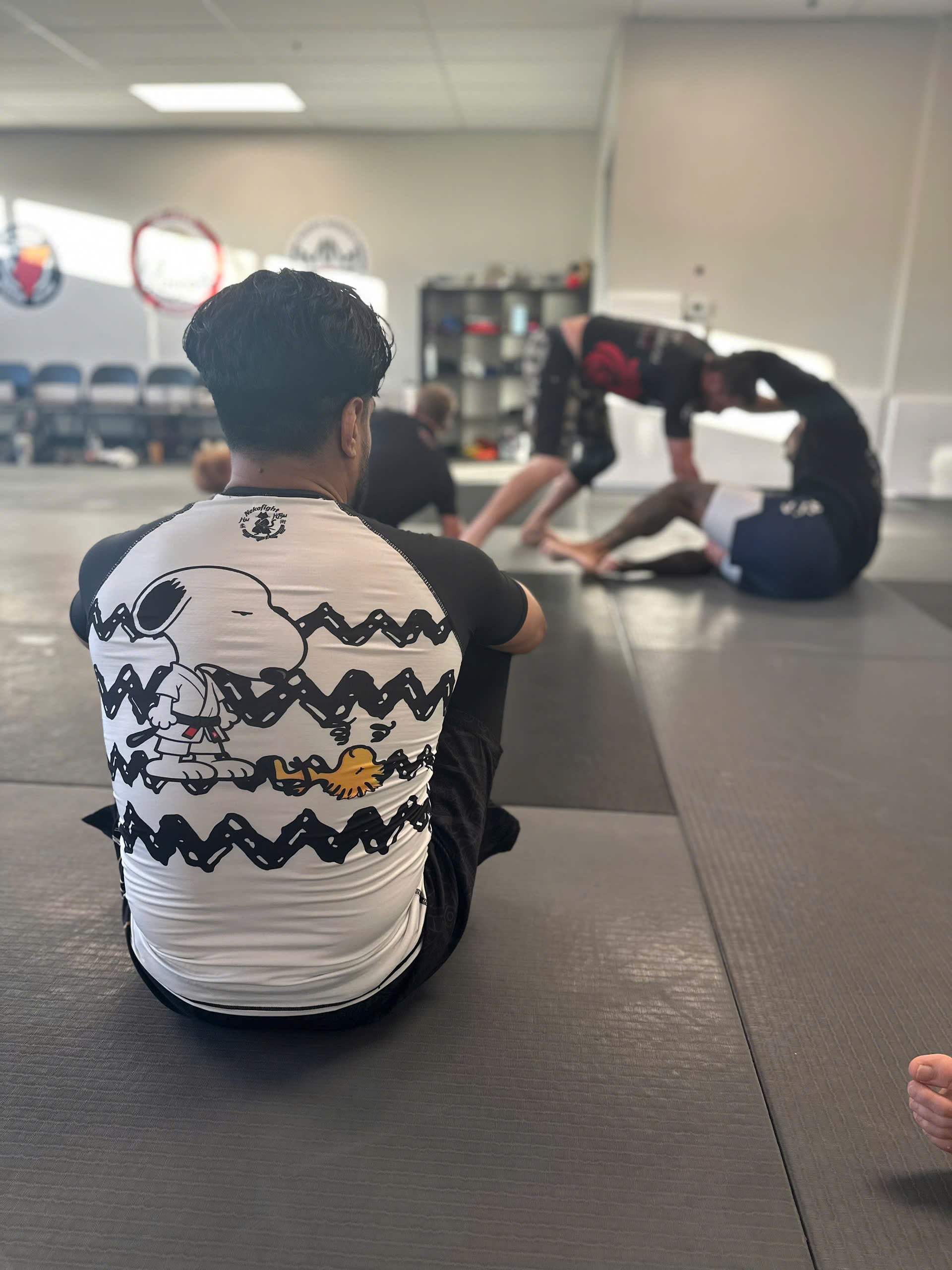 Snoopy Brazilian Jiu Jitsu Rash Guard