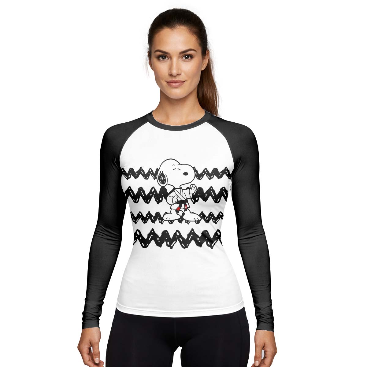 Snoopy Brazilian Jiu Jitsu Rash Guard
