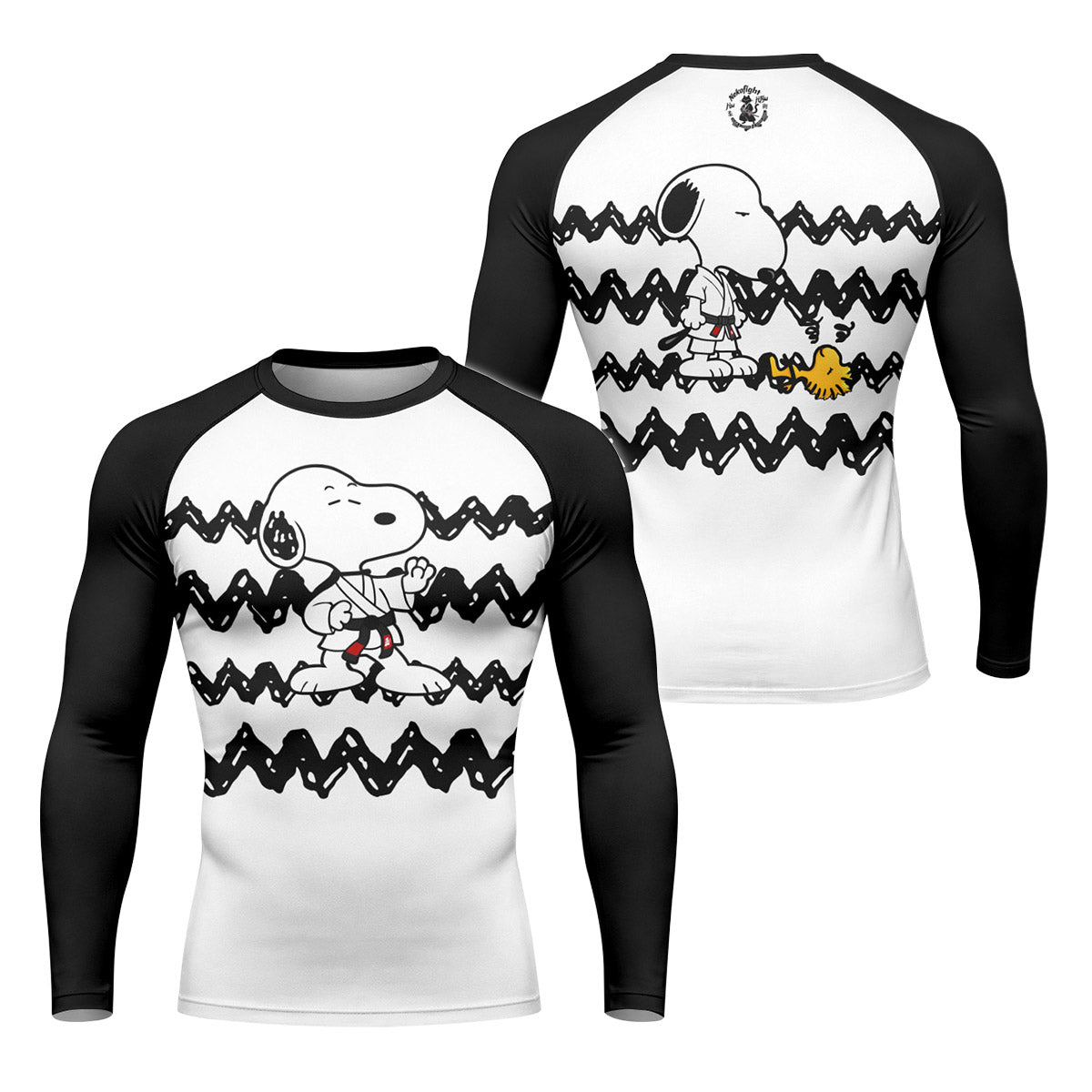 Snoopy Brazilian Jiu Jitsu Rash Guard