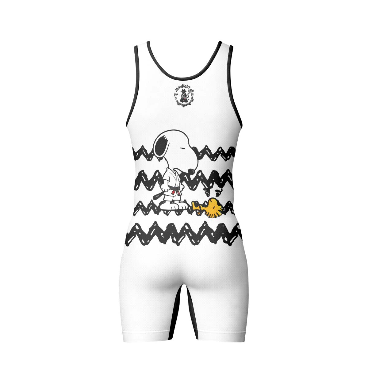 Snoopy Brazilian Jiu Jitsu Wrestling Singlet