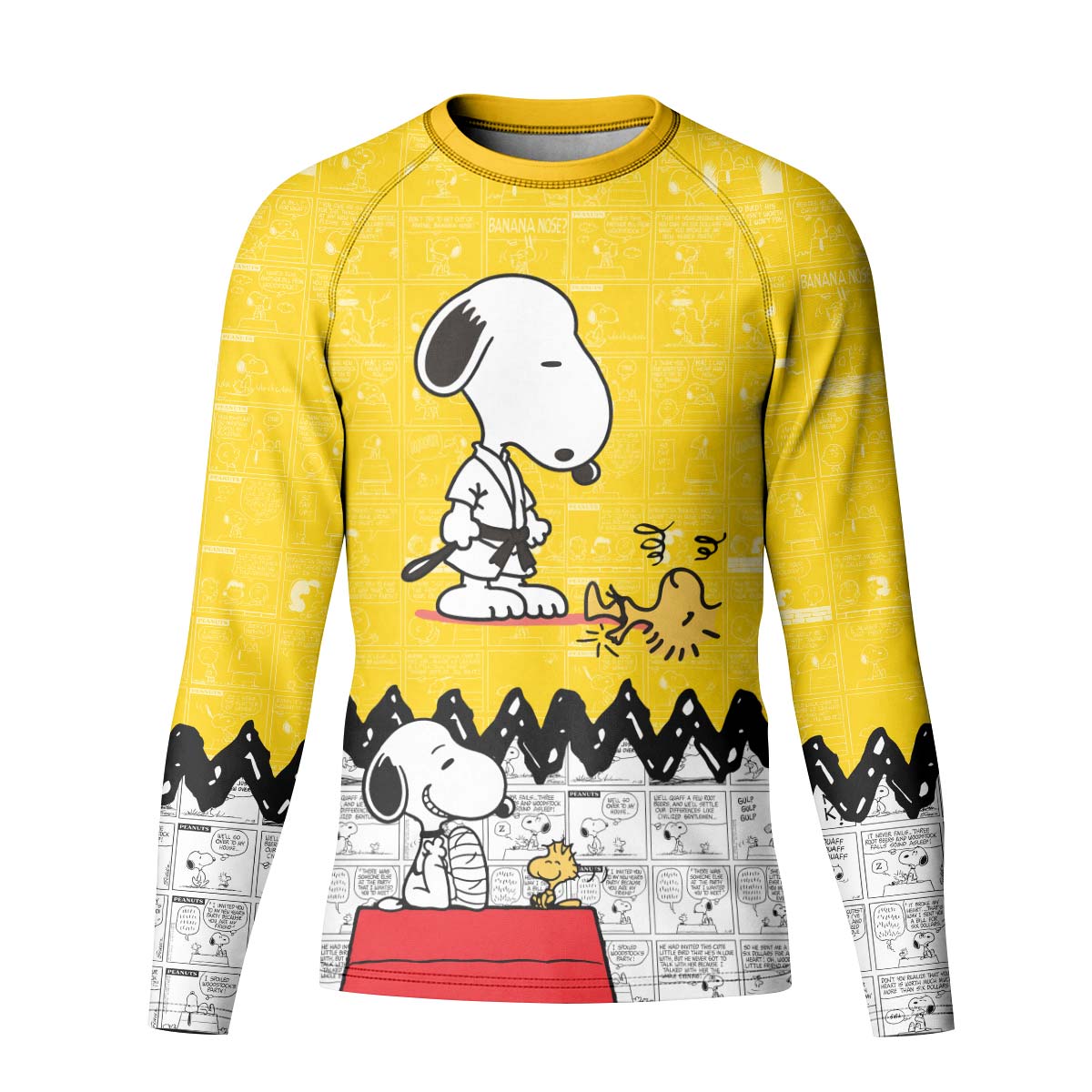 Snoopy Master BJJ Kid Rash Guard