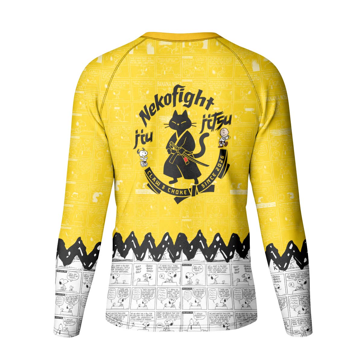 Snoopy Master BJJ Kid Rash Guard