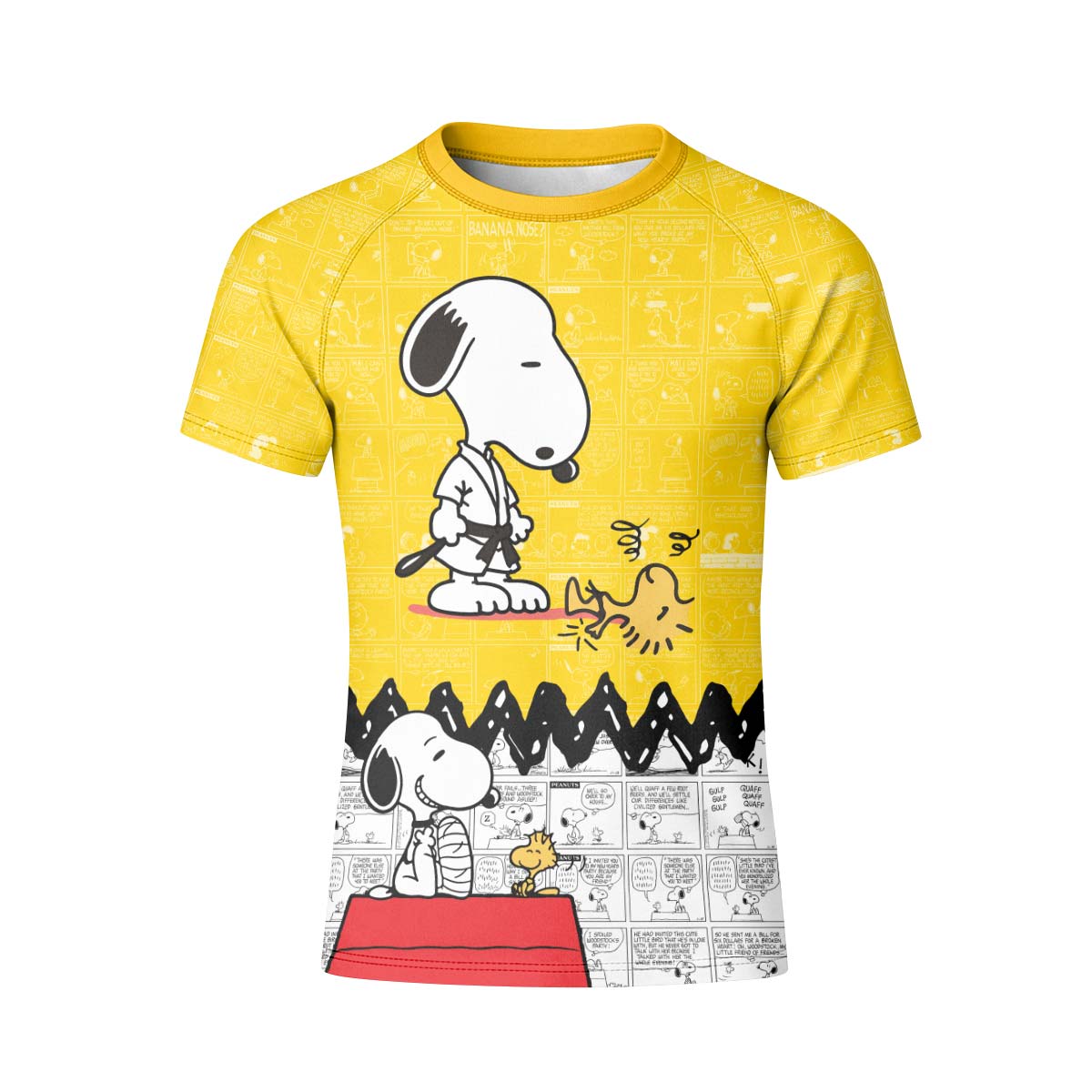 Snoopy Master BJJ Kid Rash Guard