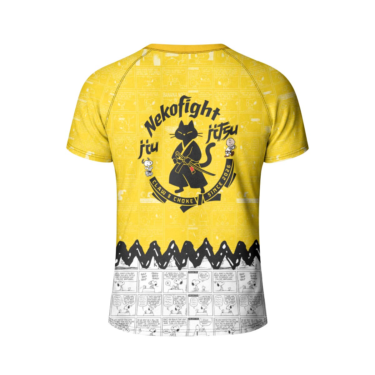 Snoopy Master BJJ Kid Rash Guard