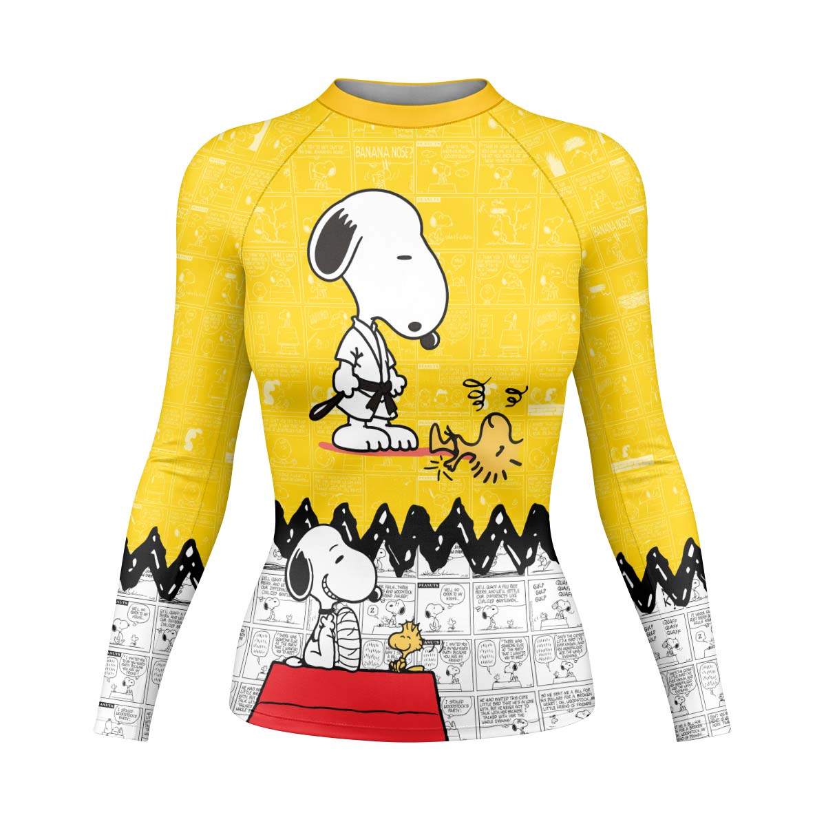 Snoopy Master BJJ Rash Guard