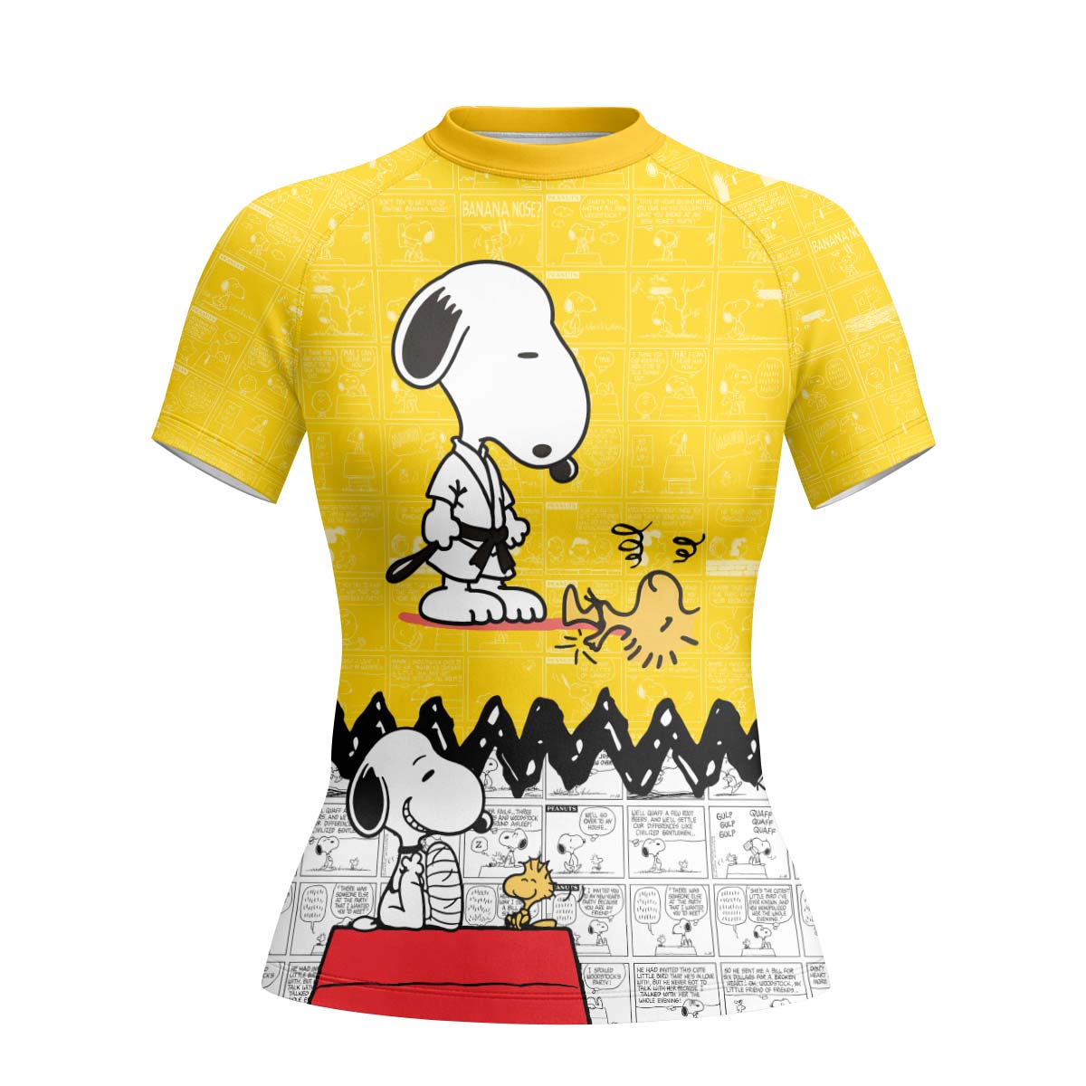 Snoopy Master BJJ Rash Guard