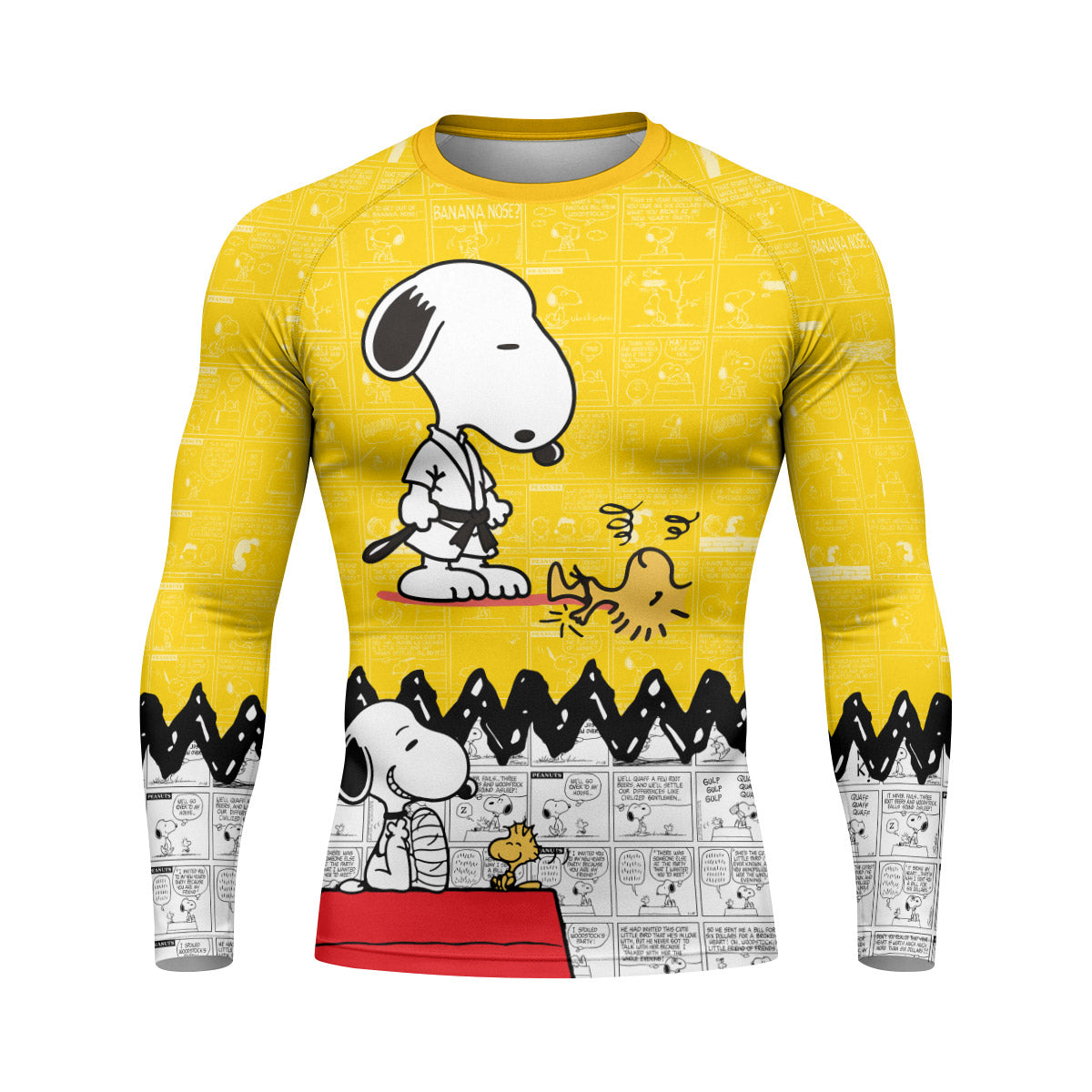 Snoopy Master BJJ Rash Guard