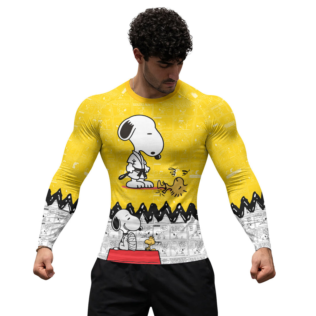 Snoopy Master BJJ Rash Guard