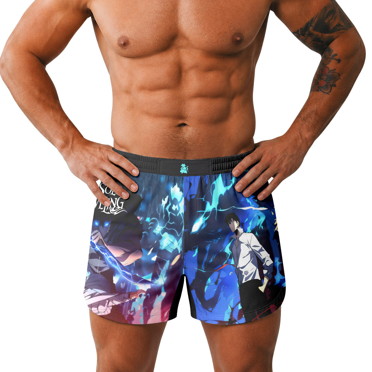  Solo Leveling Grappling Shorts