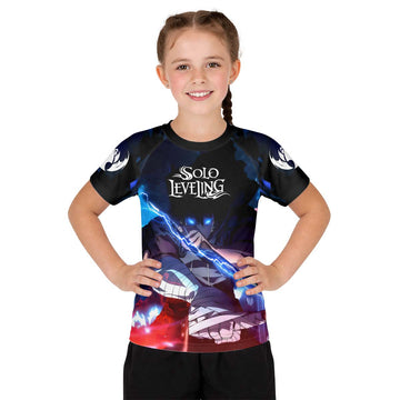 Solo Leveling Kid Rash Guard