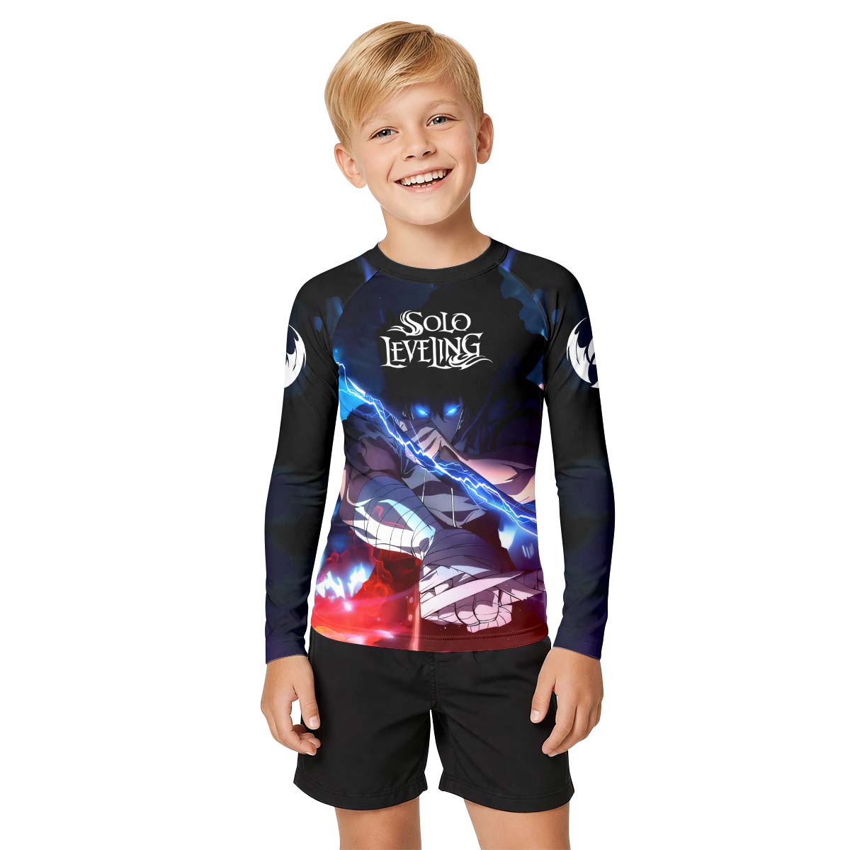  Solo Leveling Kid Rash Guard