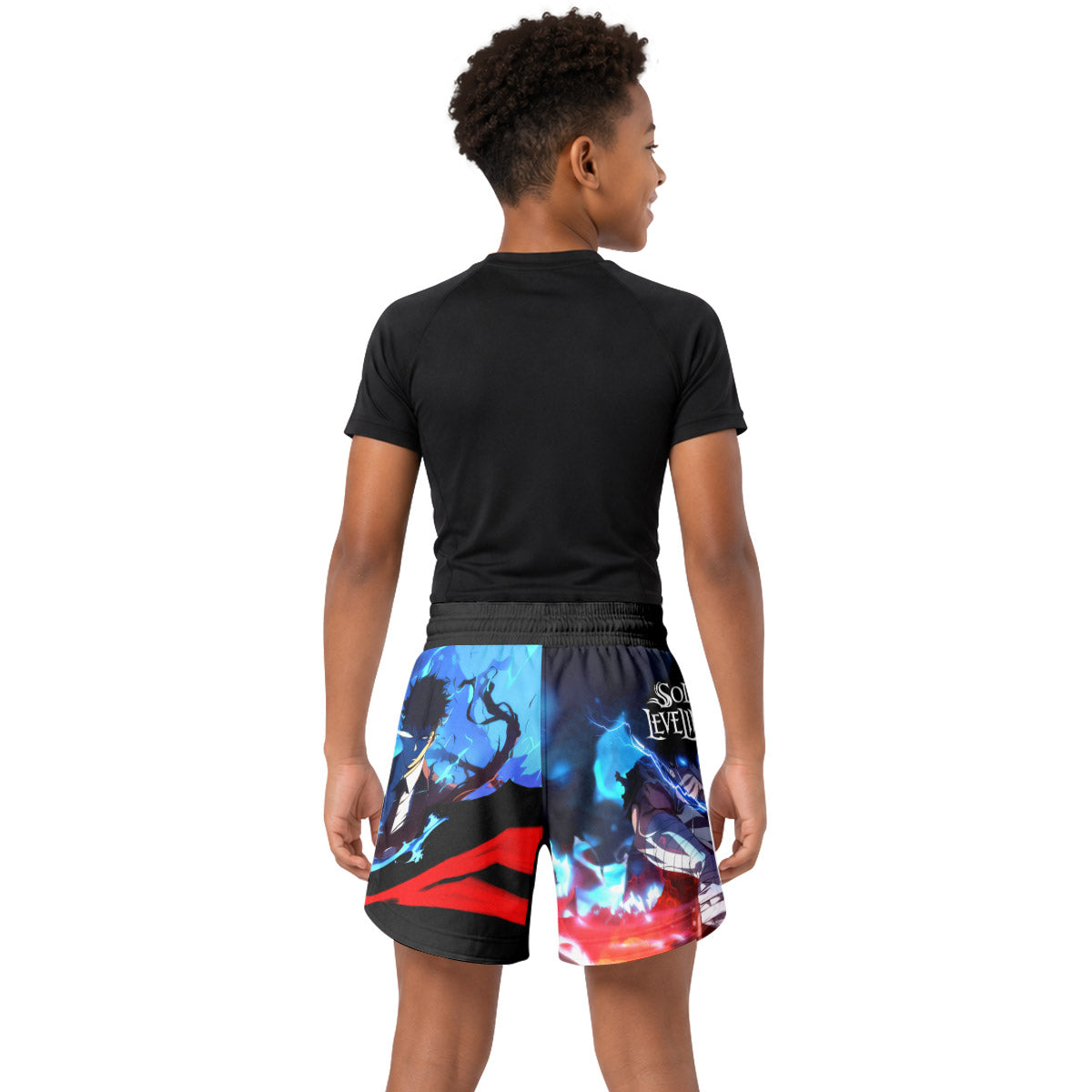 Solo Leveling Kids Grappling Shorts