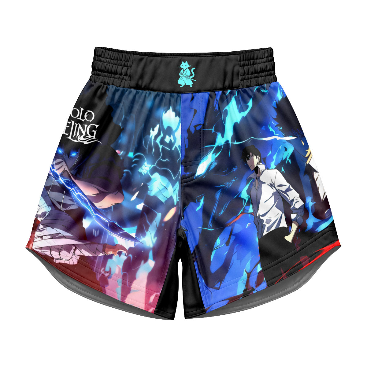 Solo Leveling Kids Grappling Shorts