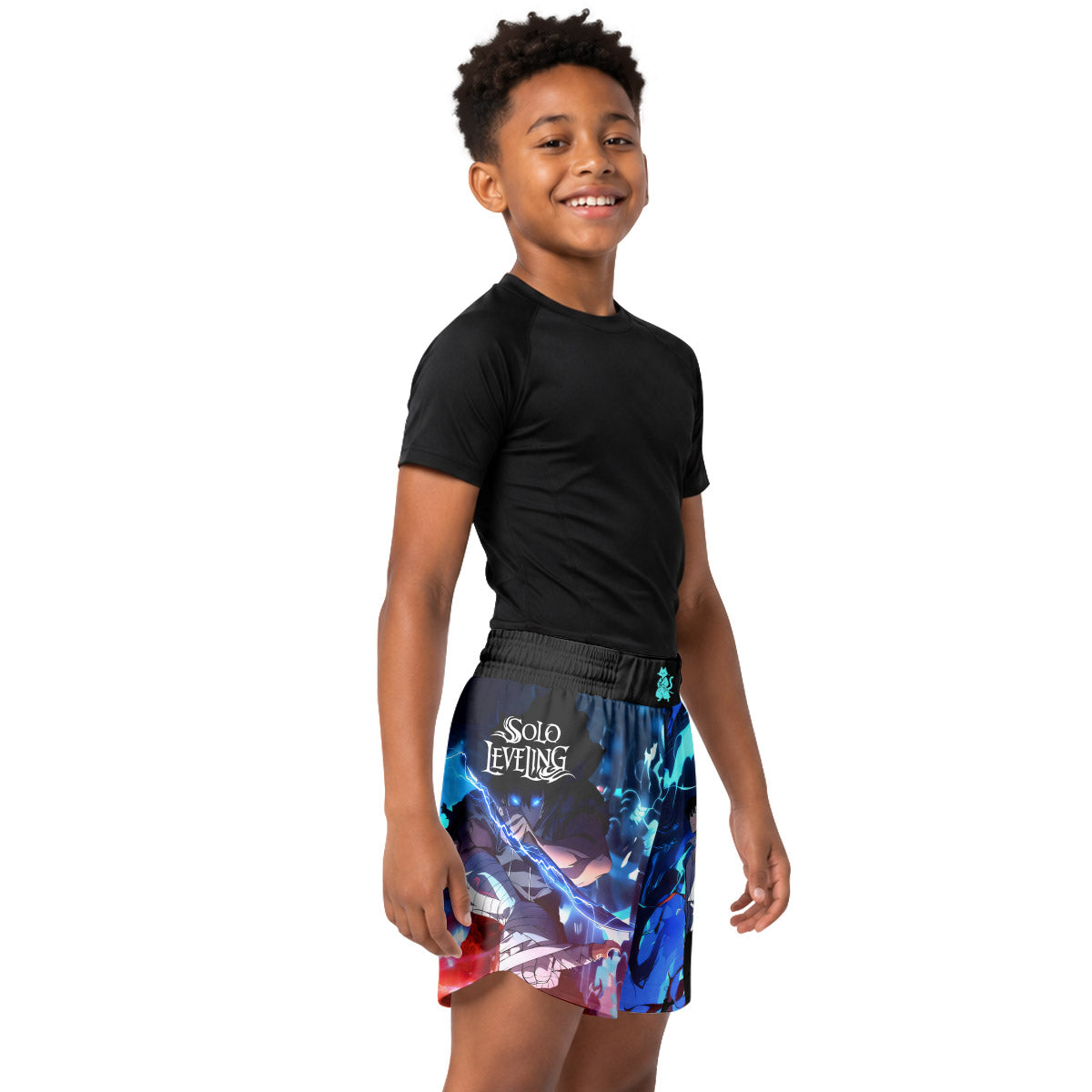 Solo Leveling Kids Grappling Shorts