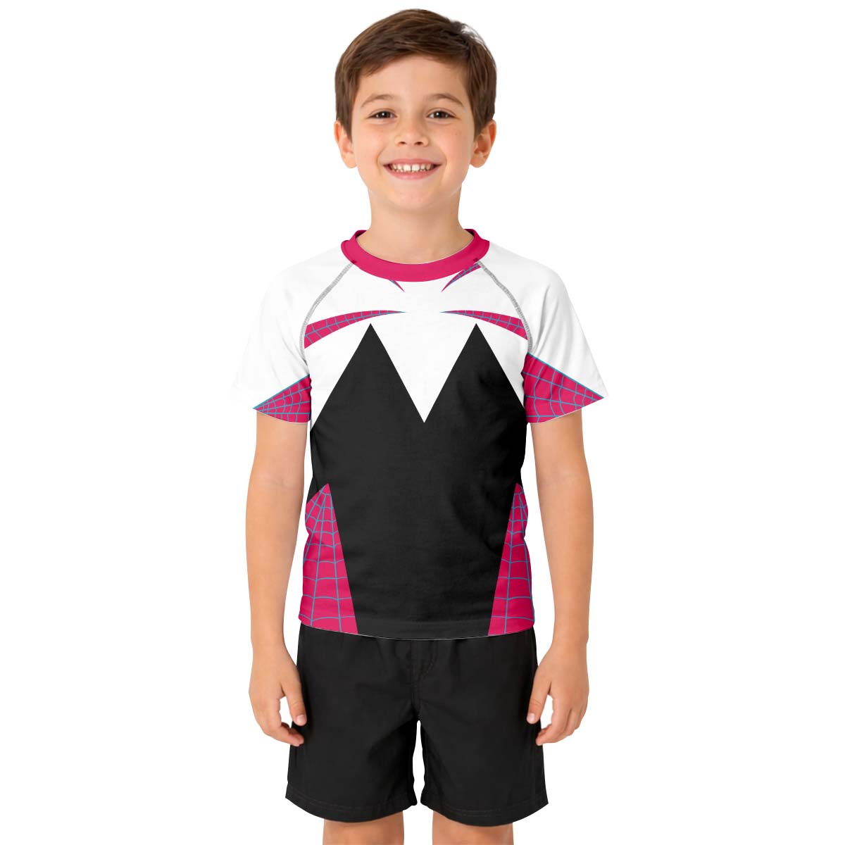  Spider Gwen Kids Rash Guard