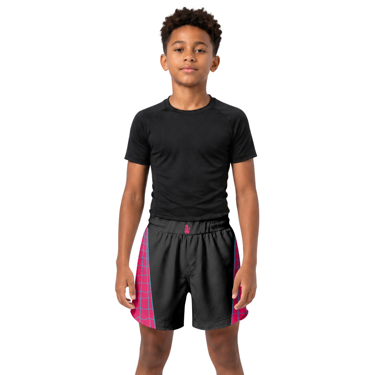 Spider Gwen Kids Grappling Shorts