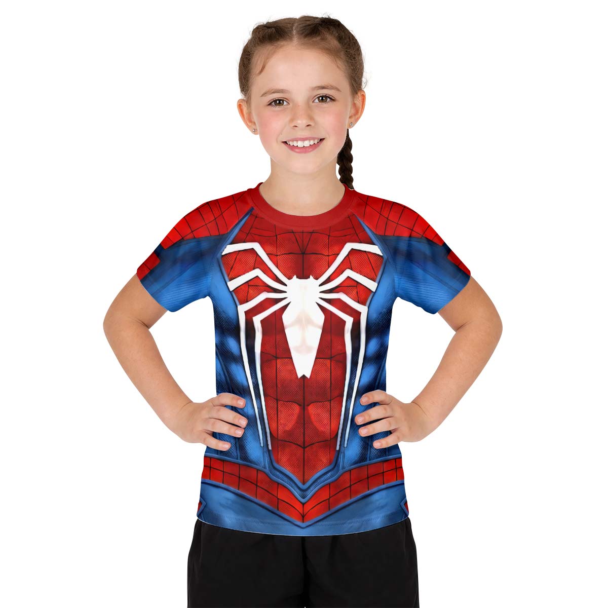 Spider Man Advanced Suit Kid Rash Guard
