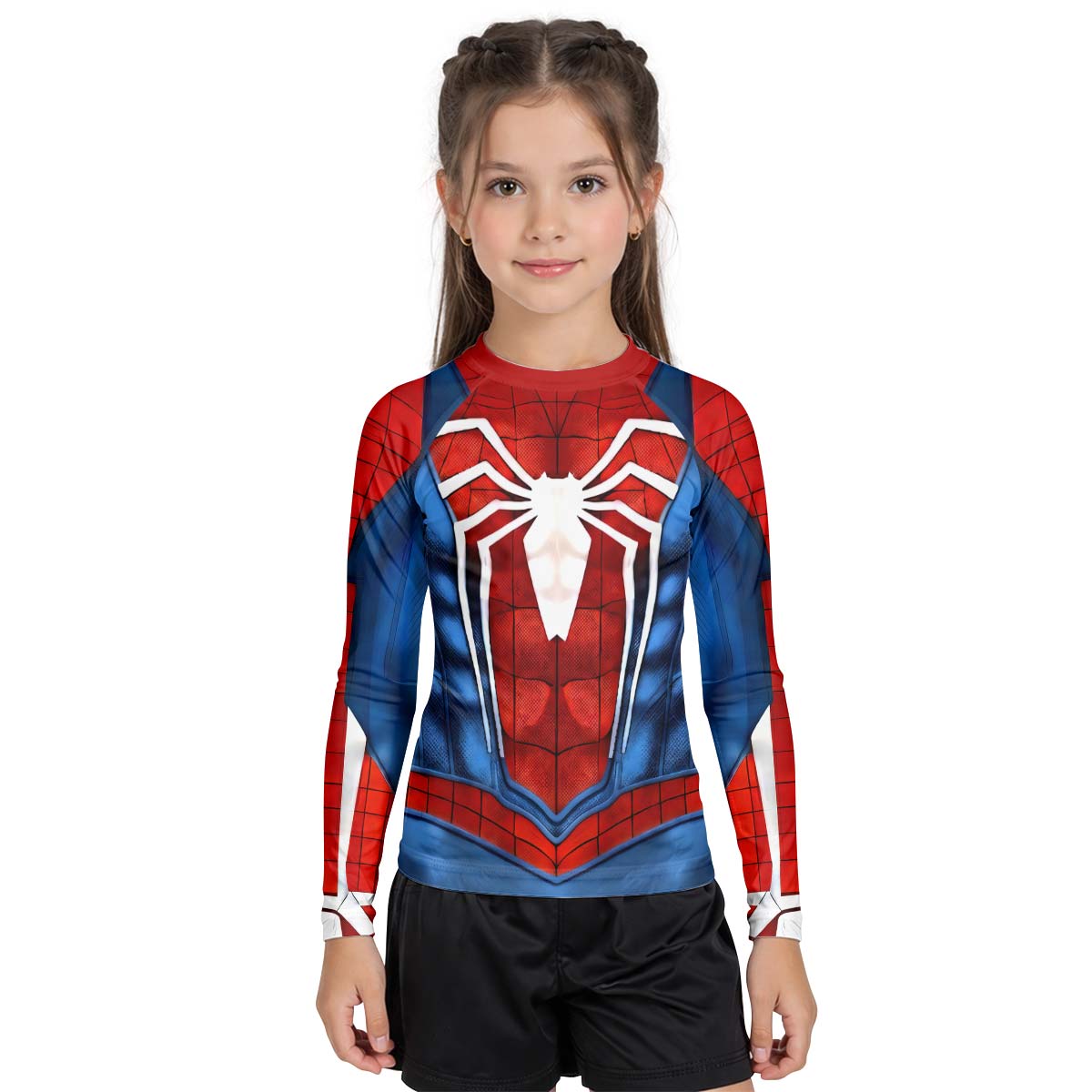 Spider Man Advanced Suit Kid Rash Guard