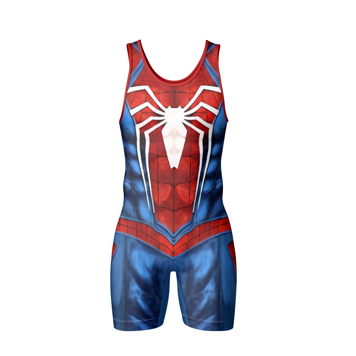 Spider Man Advanced Suit Wrestling Singlet