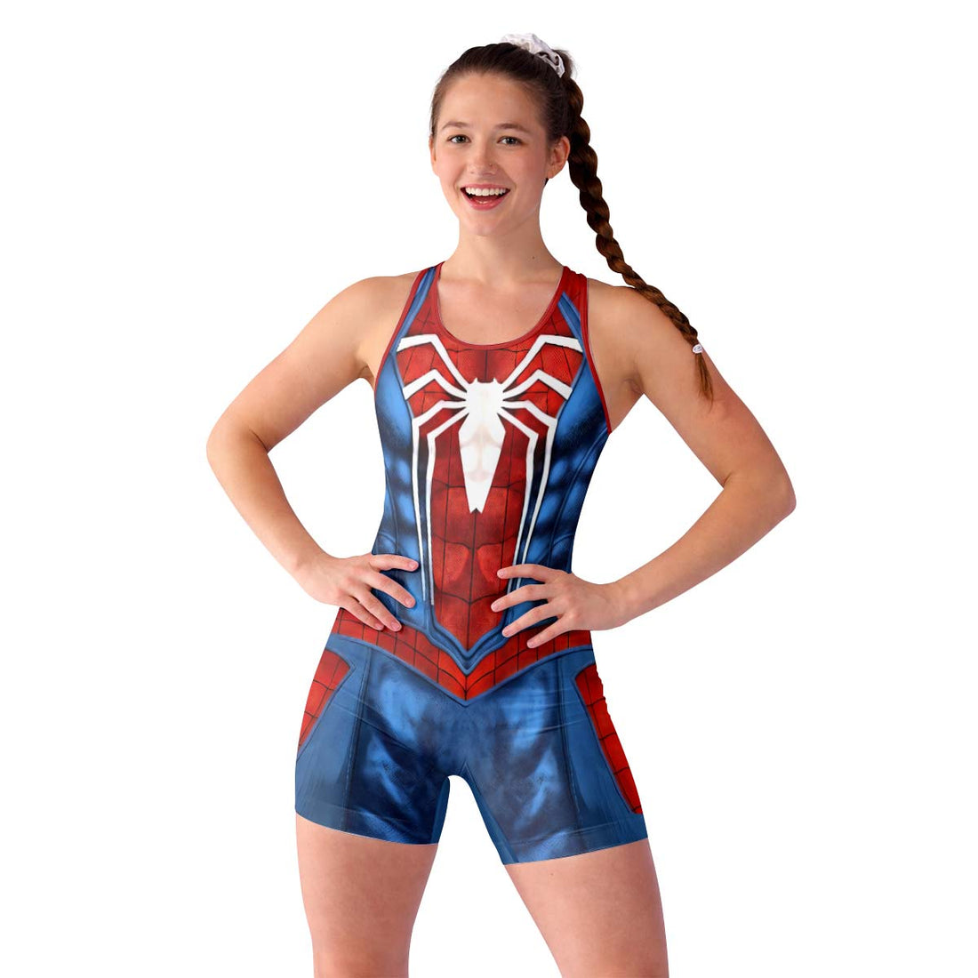 Spider Man Advanced Suit Wrestling Singlet