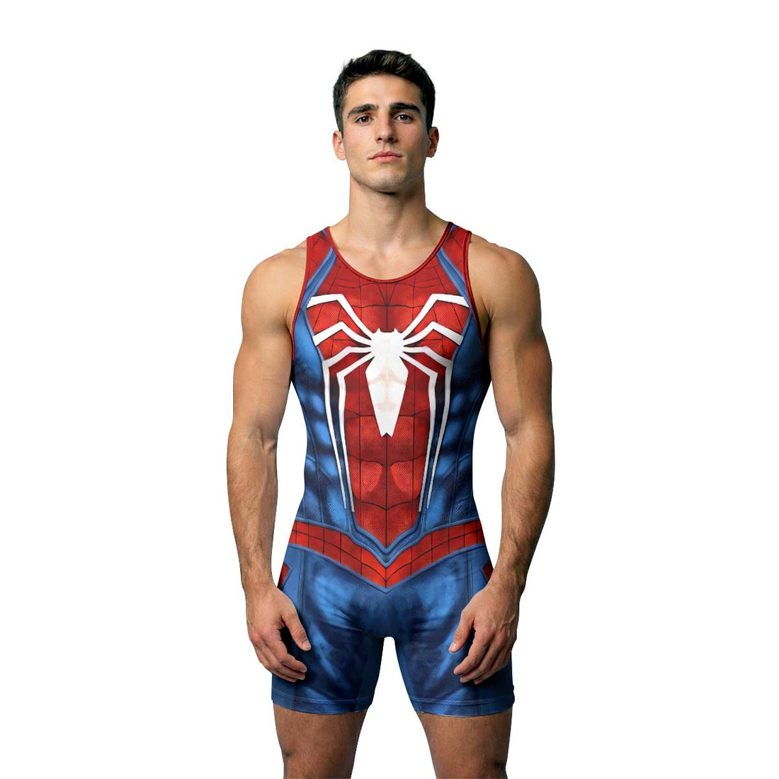 Spider Man Advanced Suit Wrestling Singlet