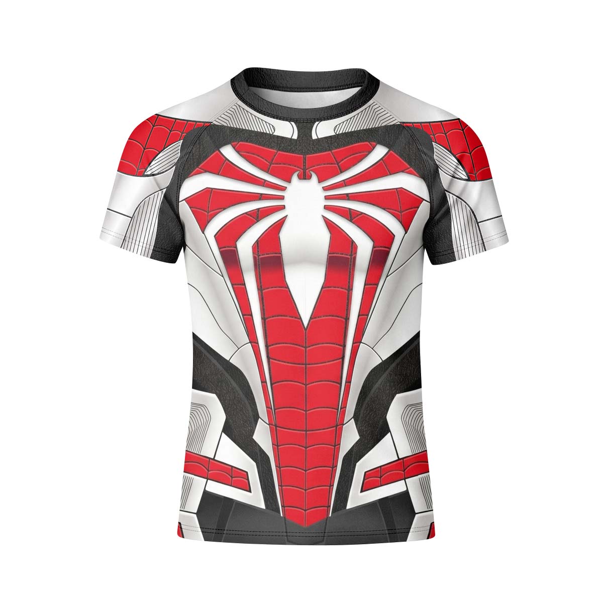 Spider Man Armored Advanced Suit Kid Rash Guard