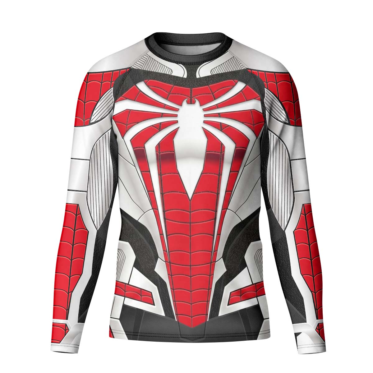 Spider Man Armored Advanced Suit Kid Rash Guard