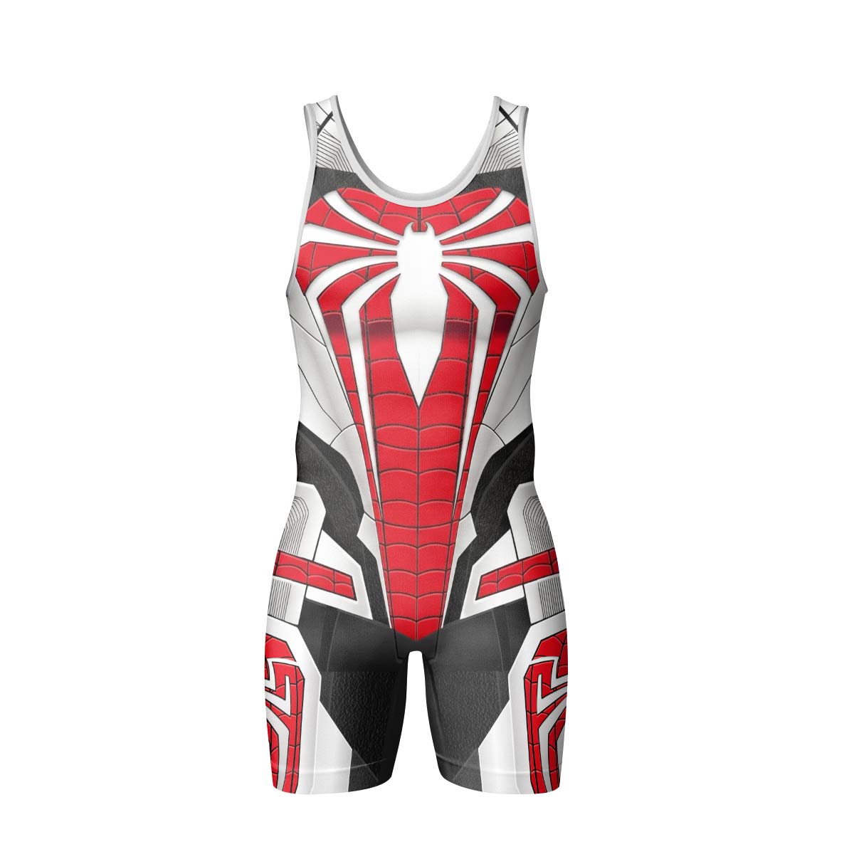 Spider Man Armored Advanced Suit Wrestling Singlet