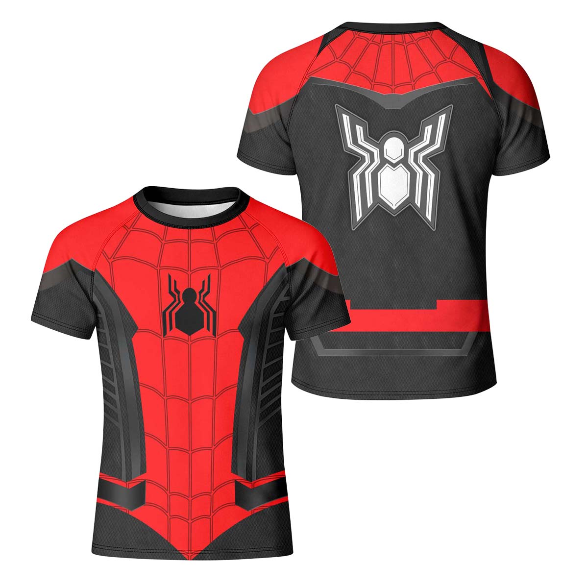 Spider Man BJJ Cosplay Kid Rash Guard
