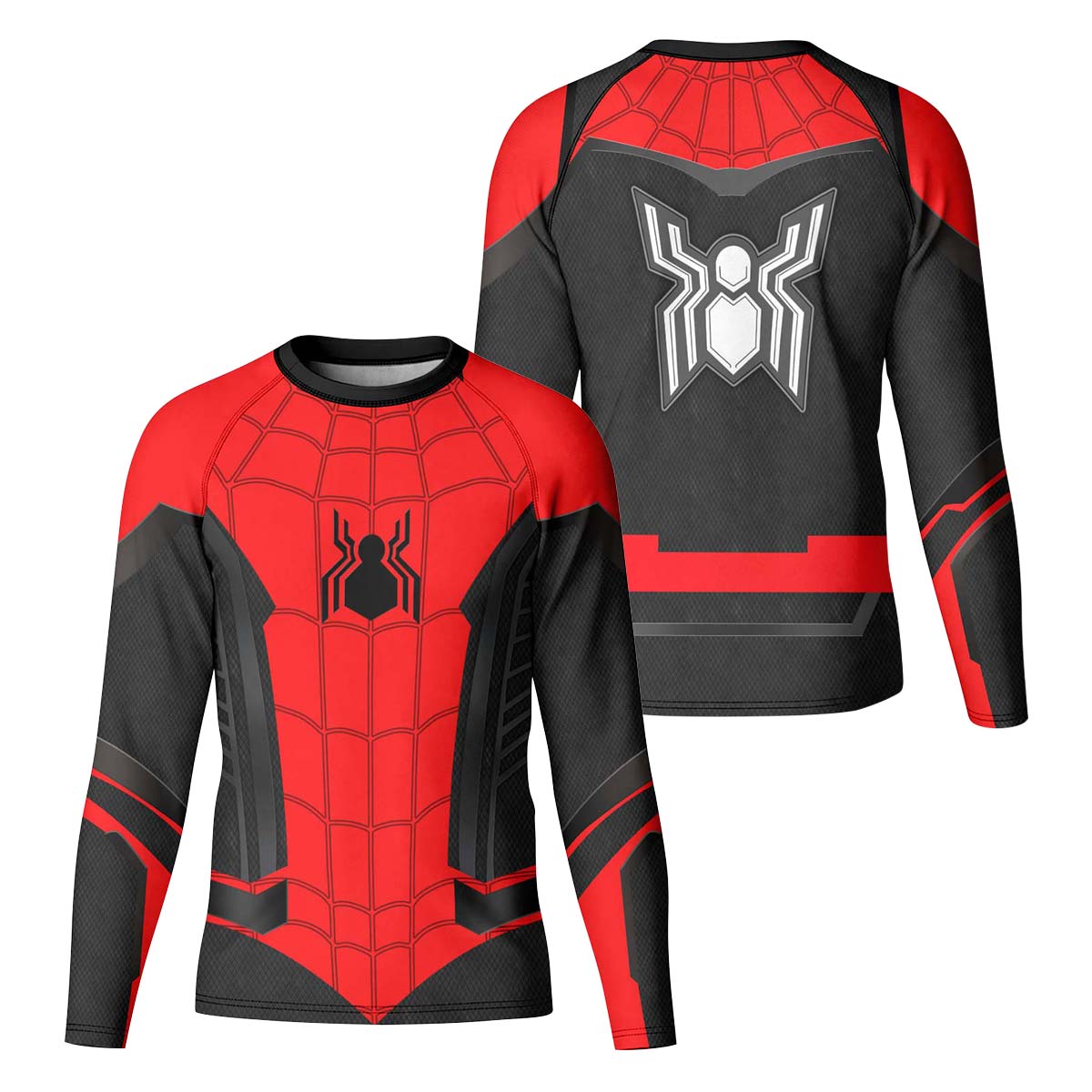Spider Man BJJ Cosplay Kid Rash Guard