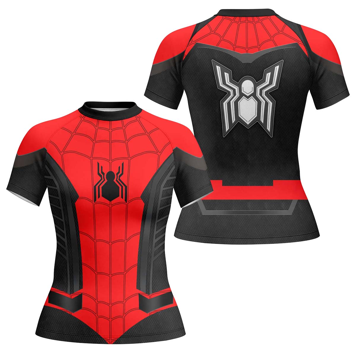 Spider Man BJJ Cosplay Rash Guard