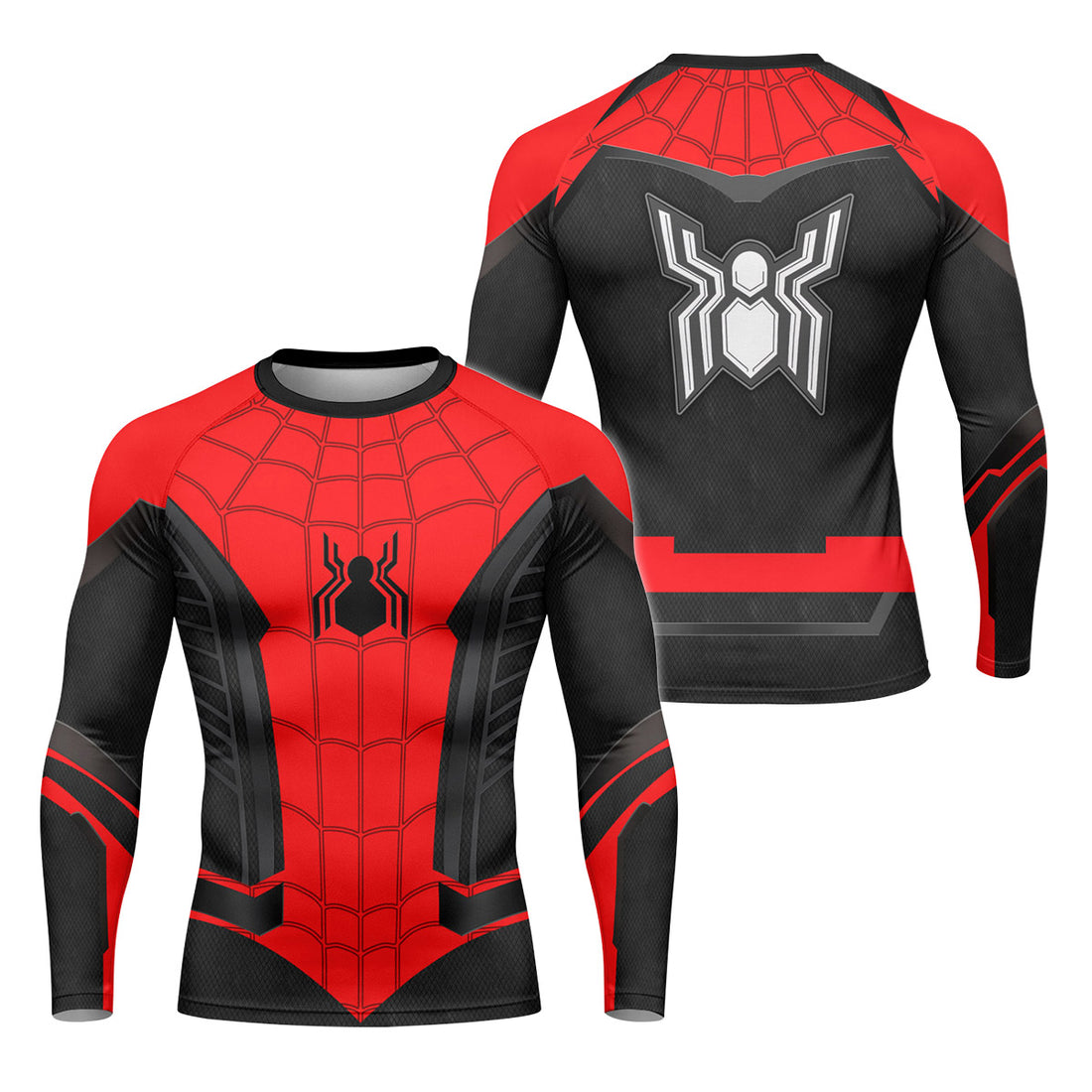 Spider Man BJJ Cosplay Rash Guard