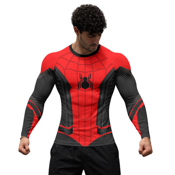 Spider Man BJJ Cosplay Rash Guard