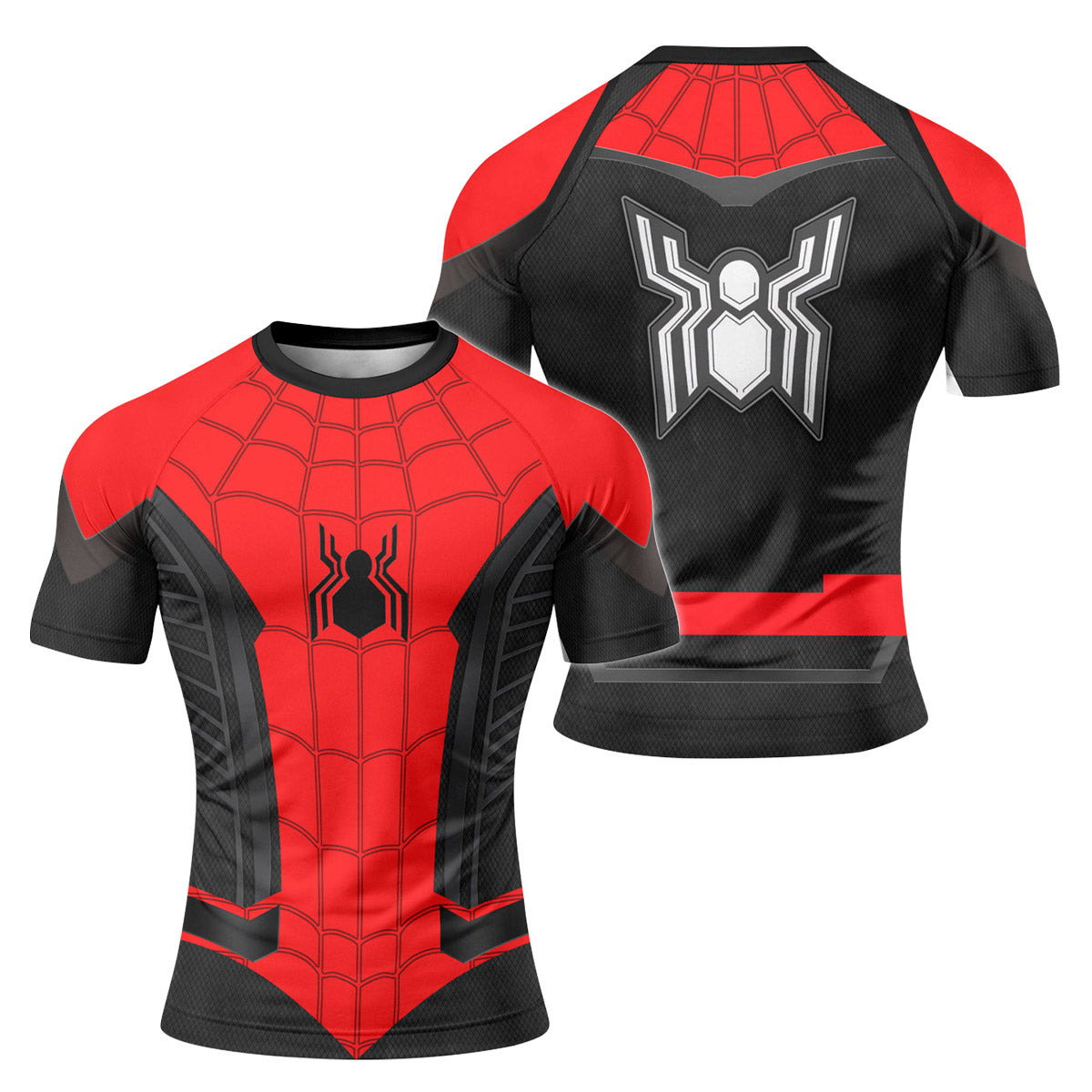 Spider Man BJJ Cosplay Rash Guard