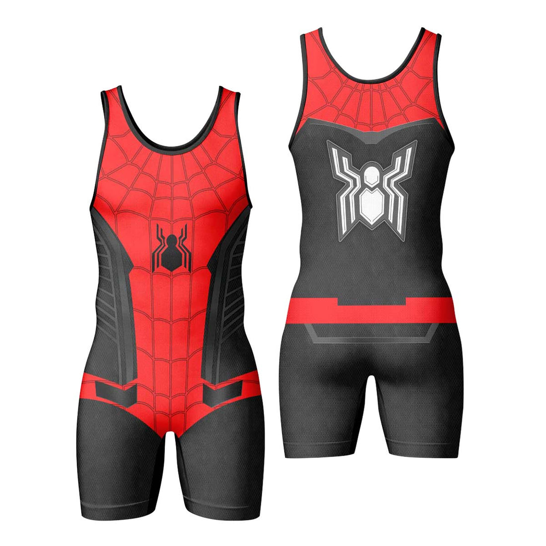 Spider Man BJJ Cosplay Wrestling Singlet